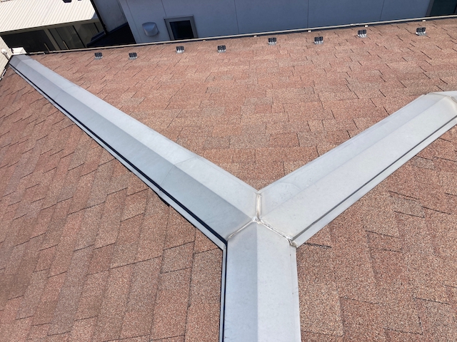 棟板金全体・別角度の写真